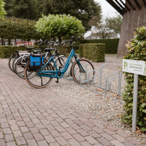 Op de fiets naar de fysiotherapie